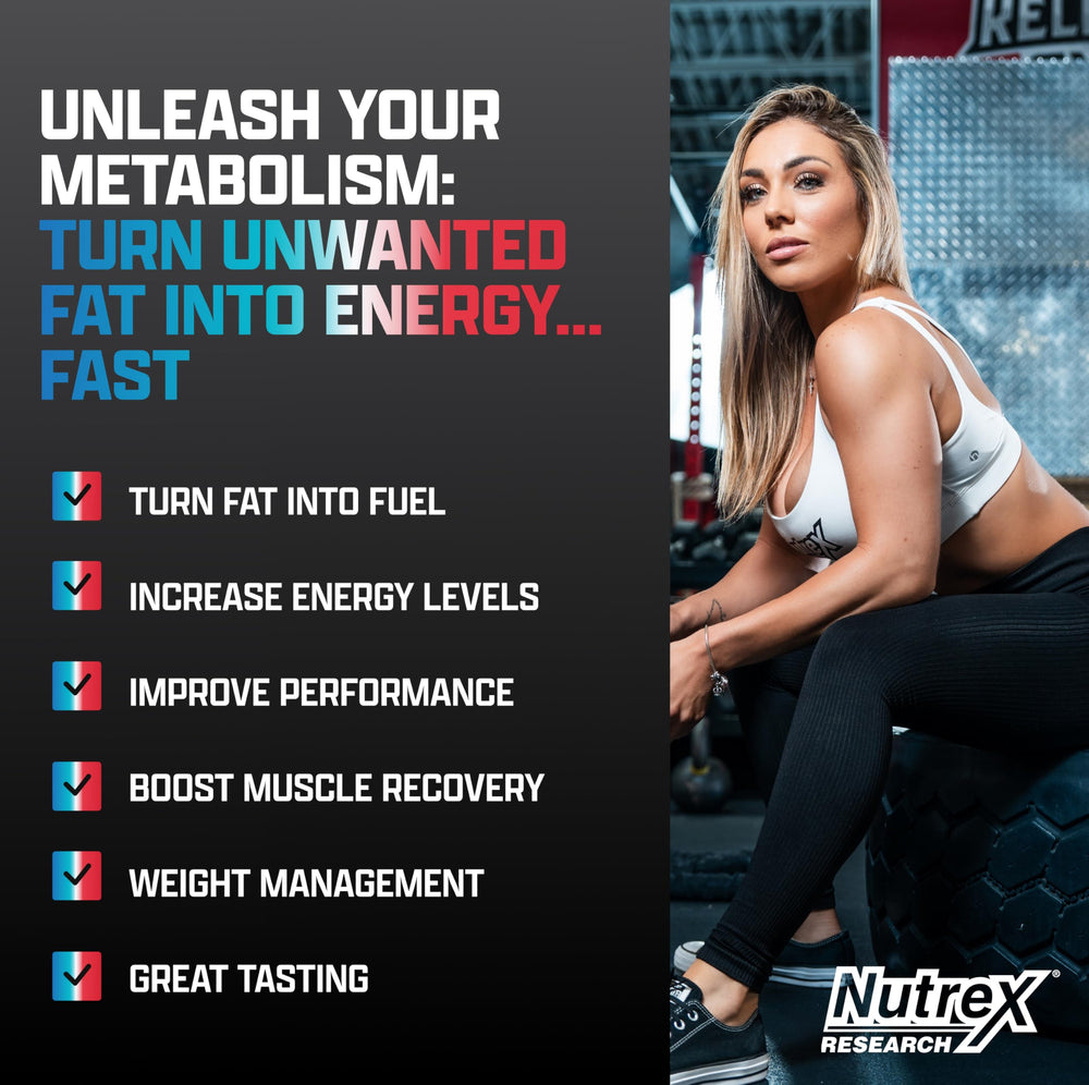 Nutrex Research textura líquida en primer plano para absorción rápida y mezcla fácil