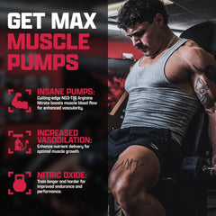 Nutrex Research NIOX cápsulas en mano que muestra escala y facilidad de uso