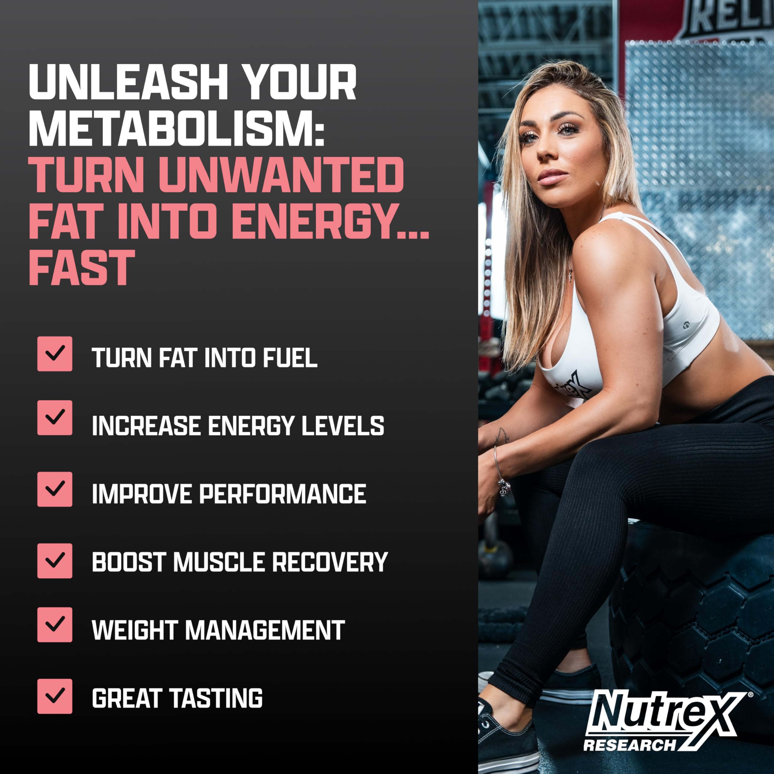 Nutrex Research líquido colorido en primer plano que muestra textura suave