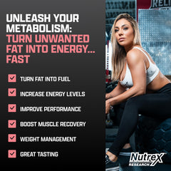Nutrex Research líquido colorido en primer plano que muestra textura suave