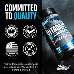Nutrex Vitadapt en gimnasio, imagen de productividad y recuperación