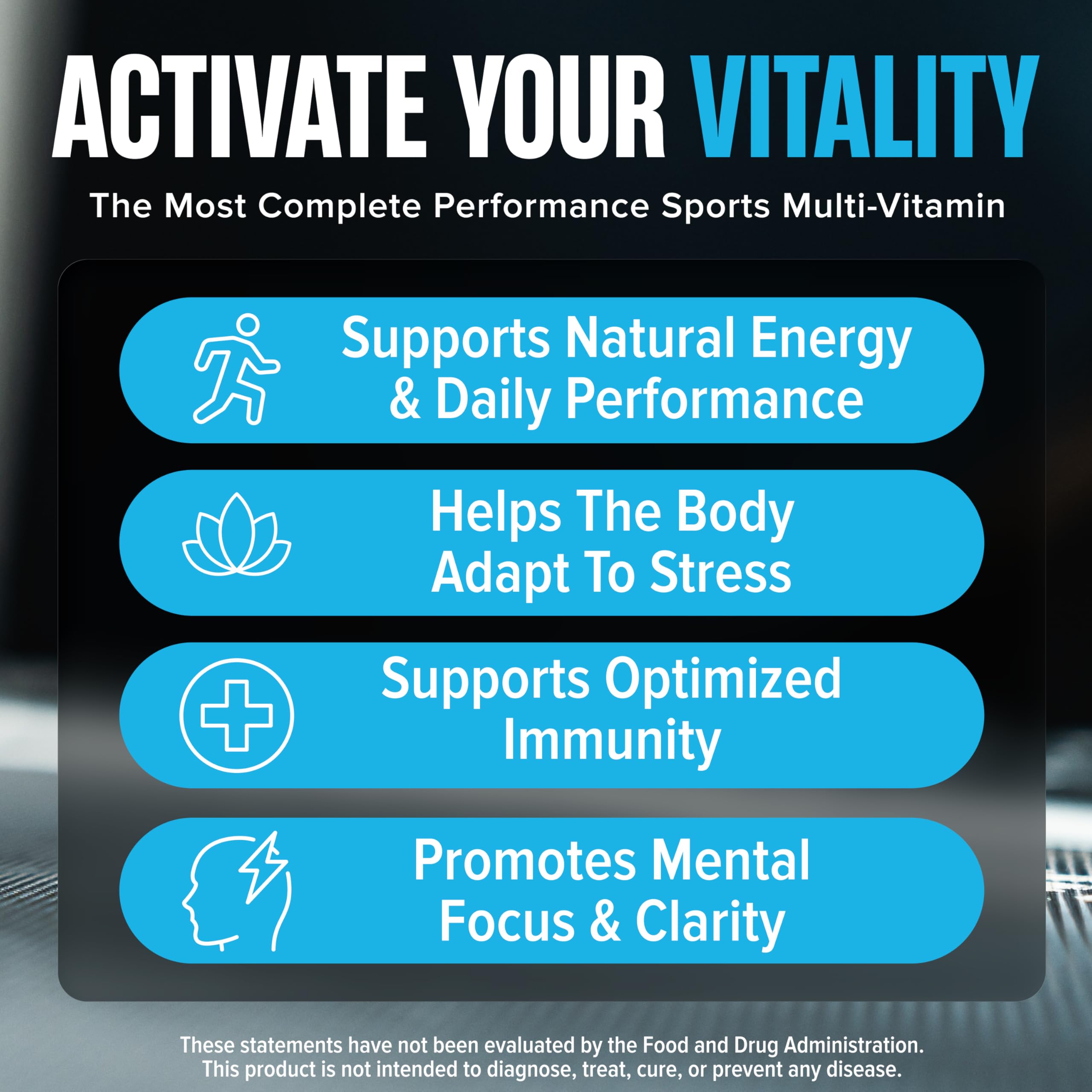 Nutrex Vitadapt frasco abierto con cápsulas listas para apoyar energía