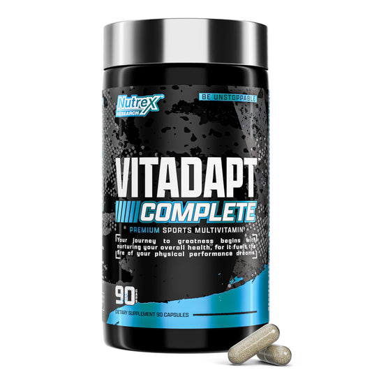 Nutrex Vitadapt frente del envase mostrando la marca y fórmula completa