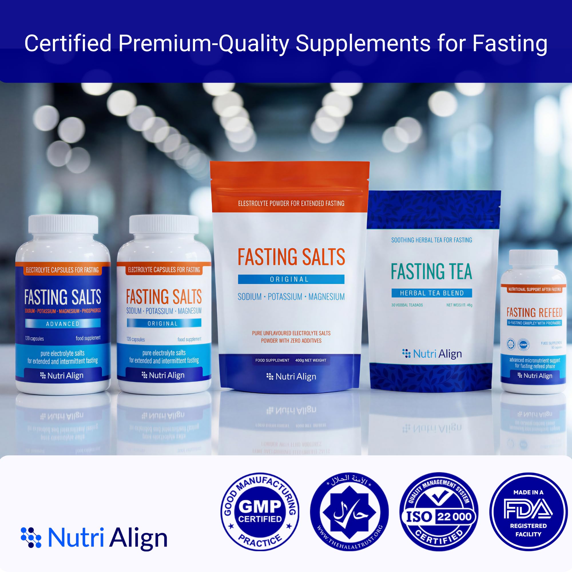 Nutri-Align uso en entrenamiento, rehidratación y soporte durante ayuno