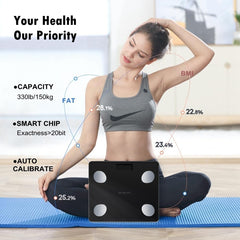 NUTRI FIT primer plano de los sensores precisos para lecturas consistentes