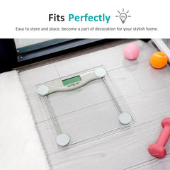 NUTRI FIT pantalla LCD con números grandes para lecturas rápidas