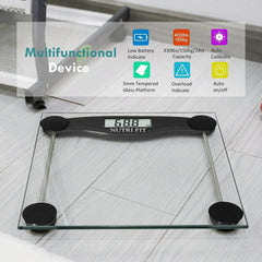 NUTRI FIT paquete con pila CR2032 y manual listo para usar