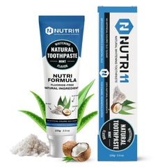 Nutri11 frente del empaque mostrando el diseño y beneficios visibles