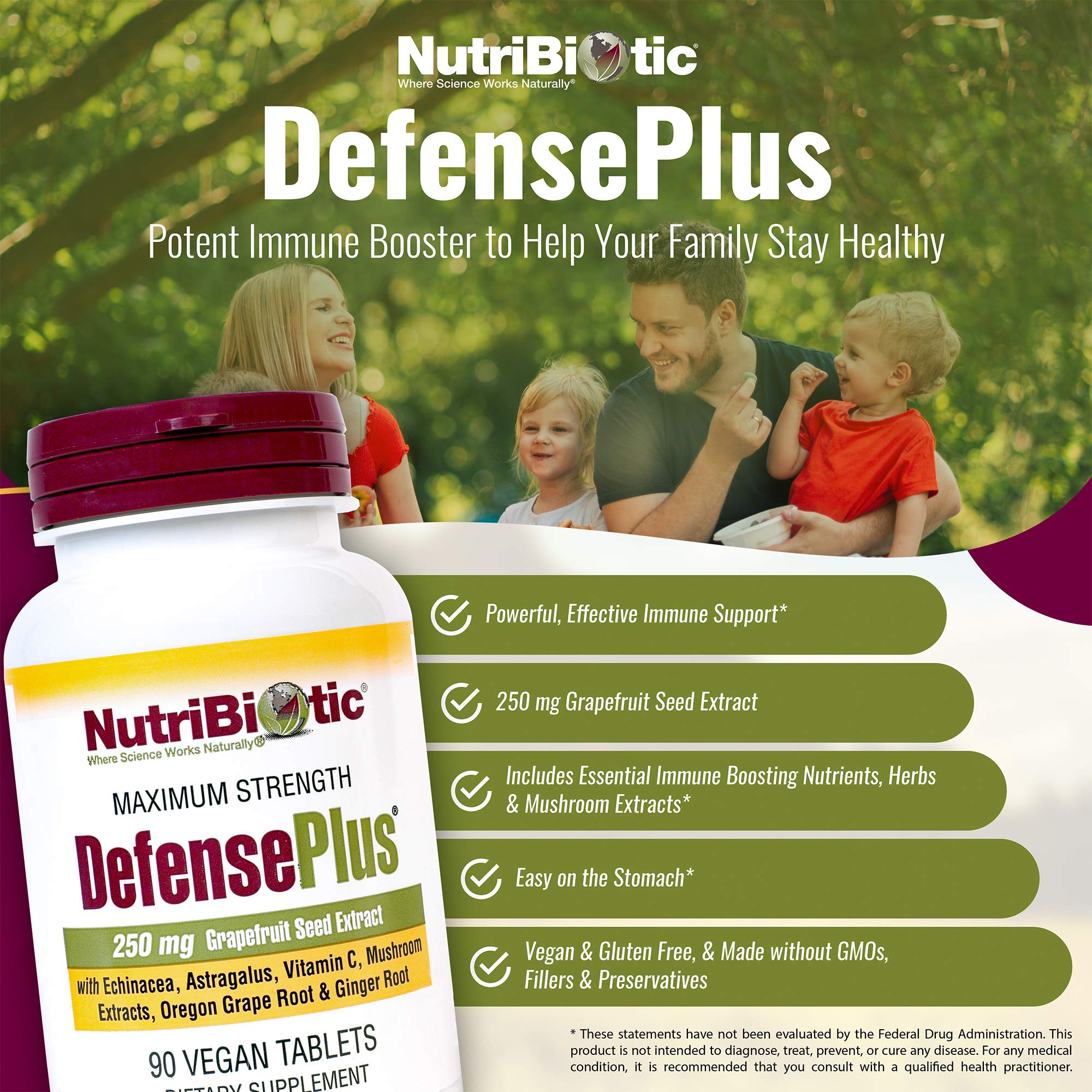 NutriBiotic DefensePlus detalle de ingredientes secos: setas y hierbas beneficiosas