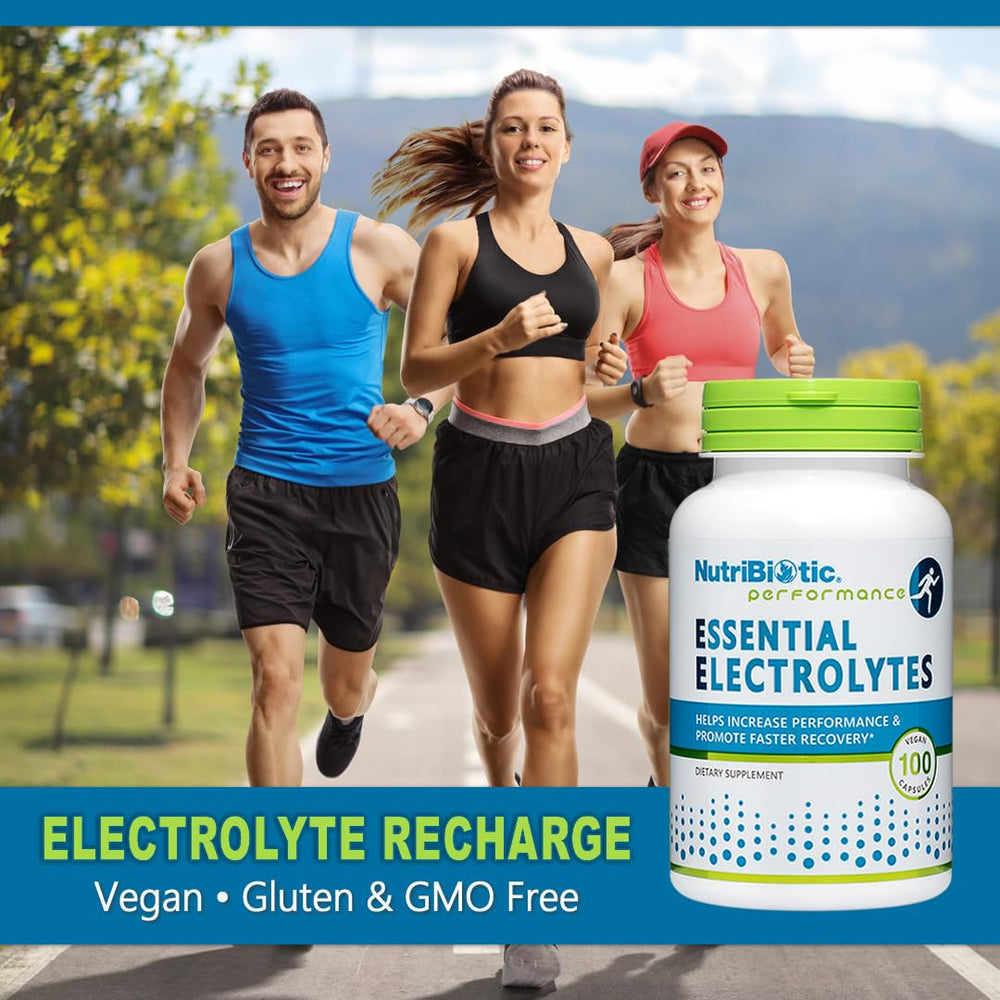 Escena de estilo de vida con NutriBiotic tras entrenamiento para rápida reposición