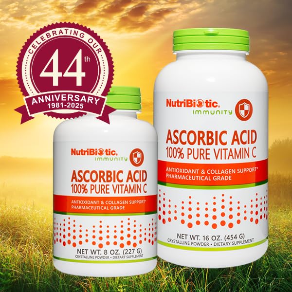 NutriBiotic etiqueta legible con información de concentración y grado