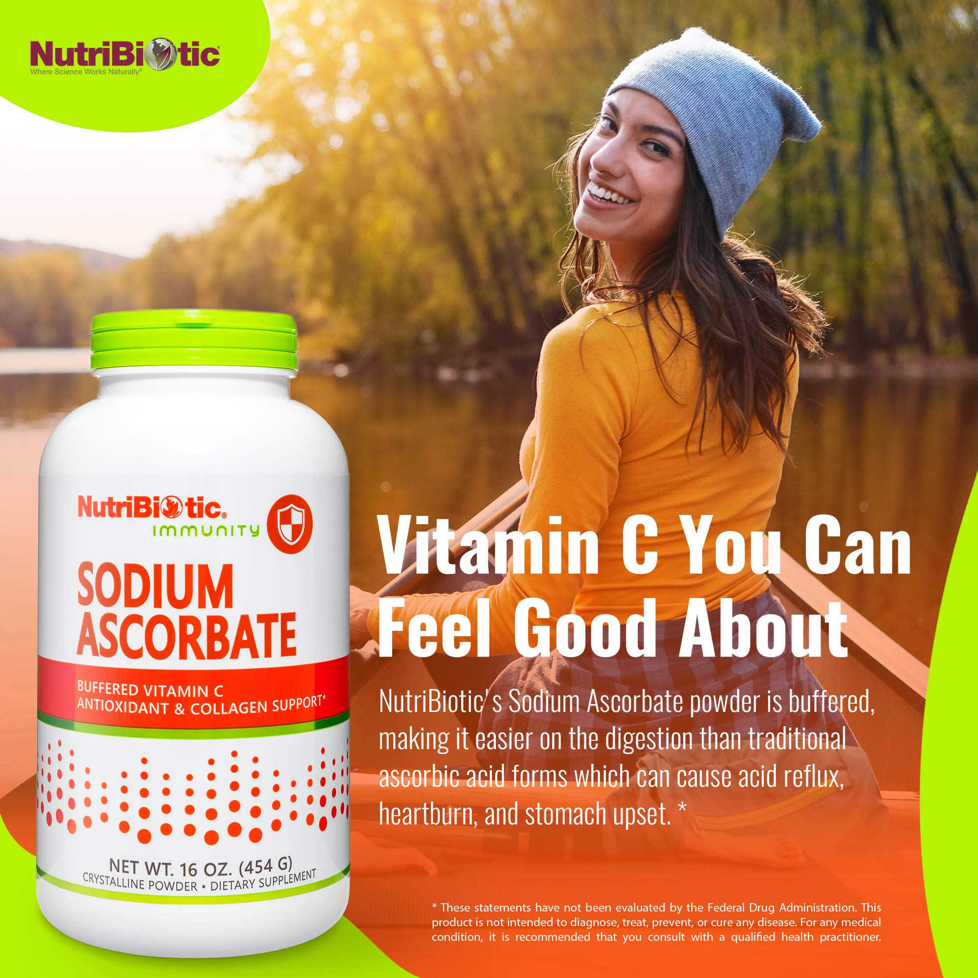 NutriBiotic detalle de etiqueta con información nutricional clara y legible