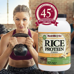 NutriBiotic etiqueta con ingredientes puros y certificaciones claras