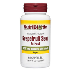 NutriBiotic frasco frontal mostrando el envase y beneficios