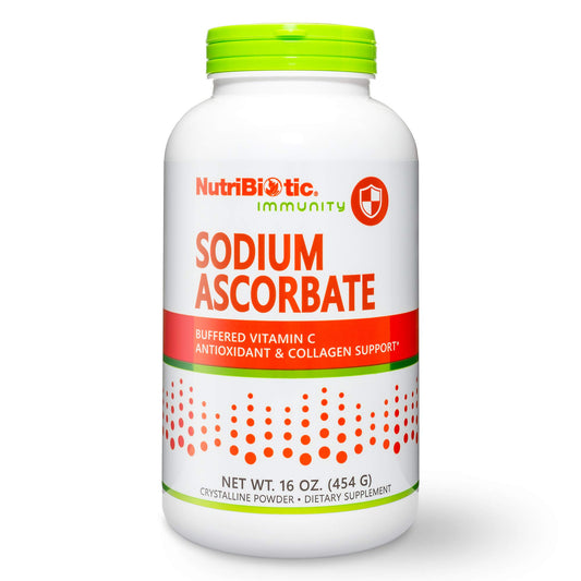 NutriBiotic envase frontal mostrando diseño y cantidad, fácil identificación
