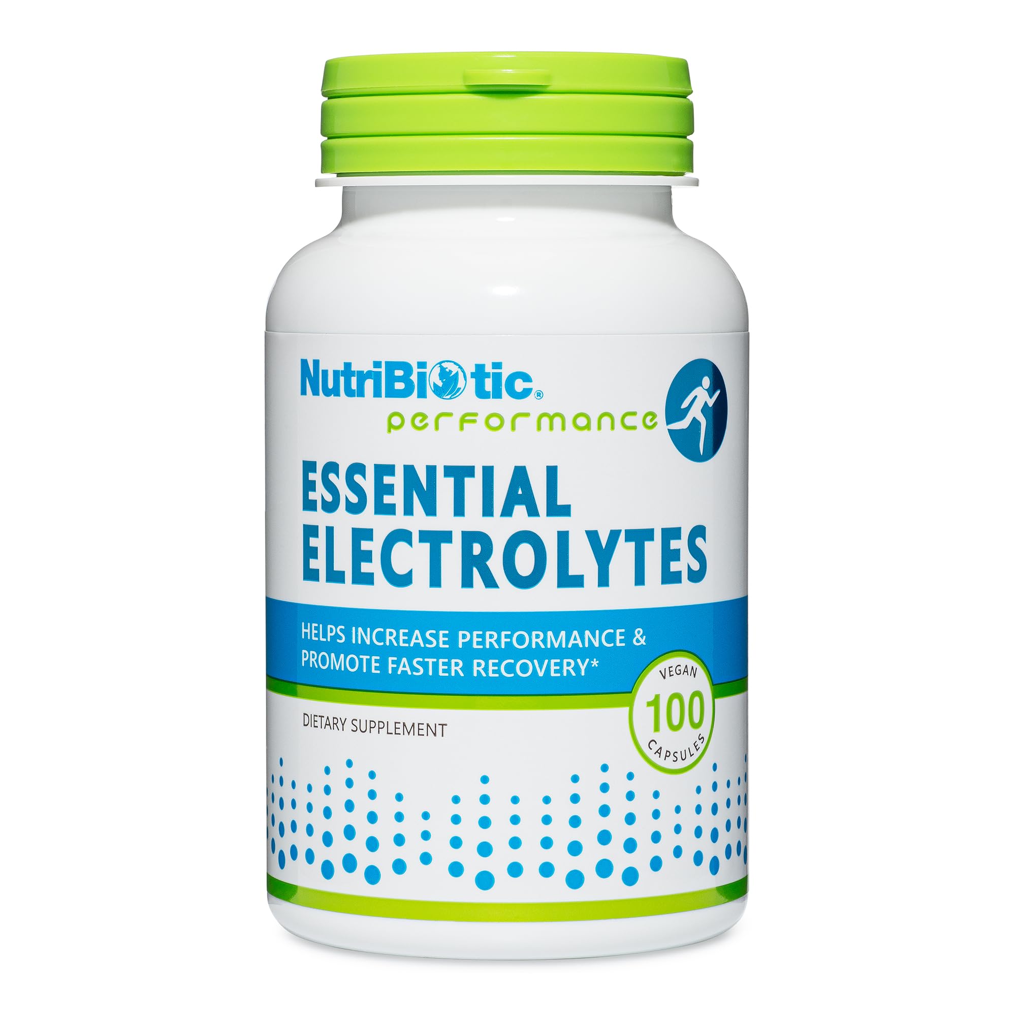 NutriBiotic frontal del envase mostrando cápsulas y beneficios claros
