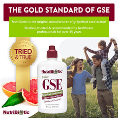NutriBiotic GSE gotas en cuentagotas para dosificación precisa