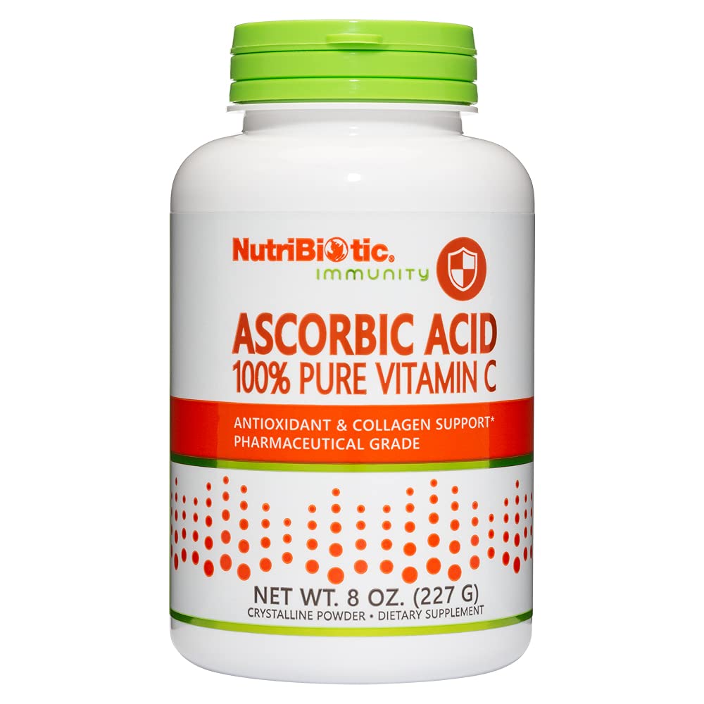 NutriBiotic envase frontal 8 oz mostrando pureza y facilidad de uso