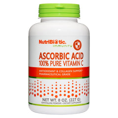 NutriBiotic envase frontal 8 oz mostrando pureza y facilidad de uso