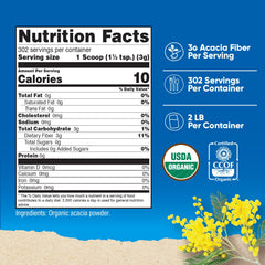 Nutricost primer plano de la textura del polvo, fácil disolución