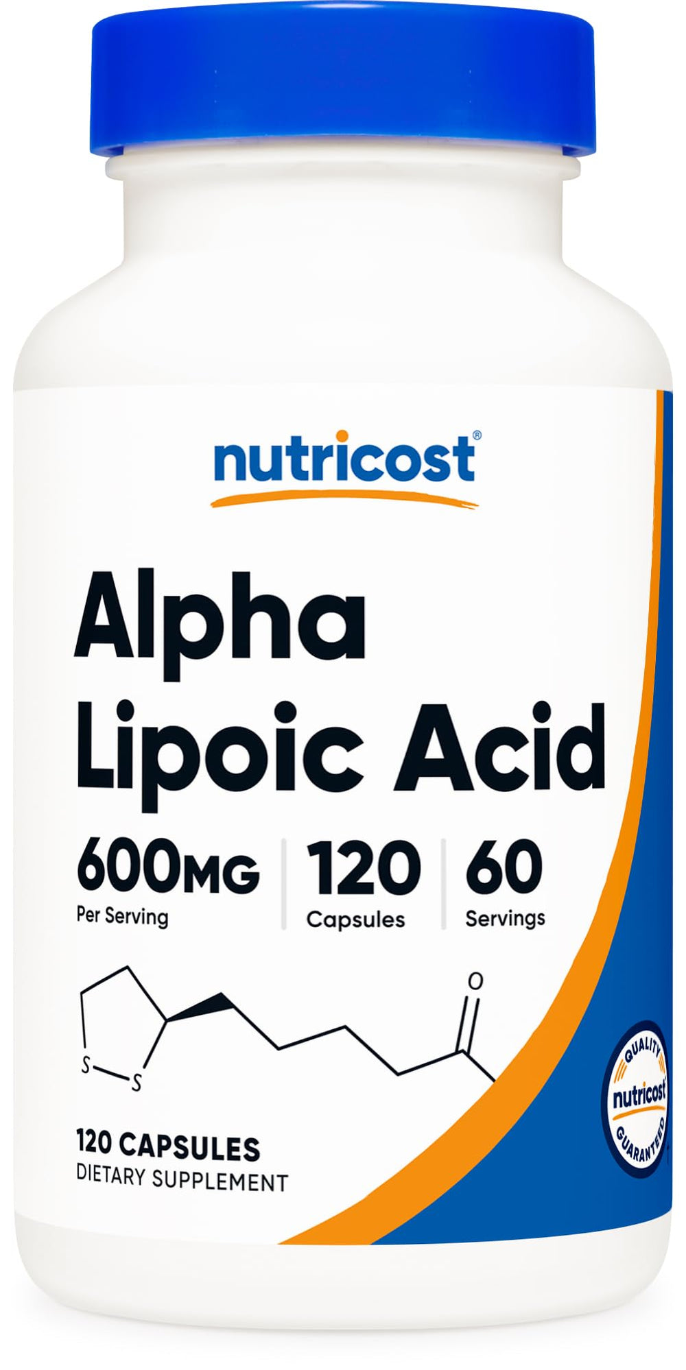 Nutricost acido alfa lipoico 600mg: capsulas de plantas para uso diario