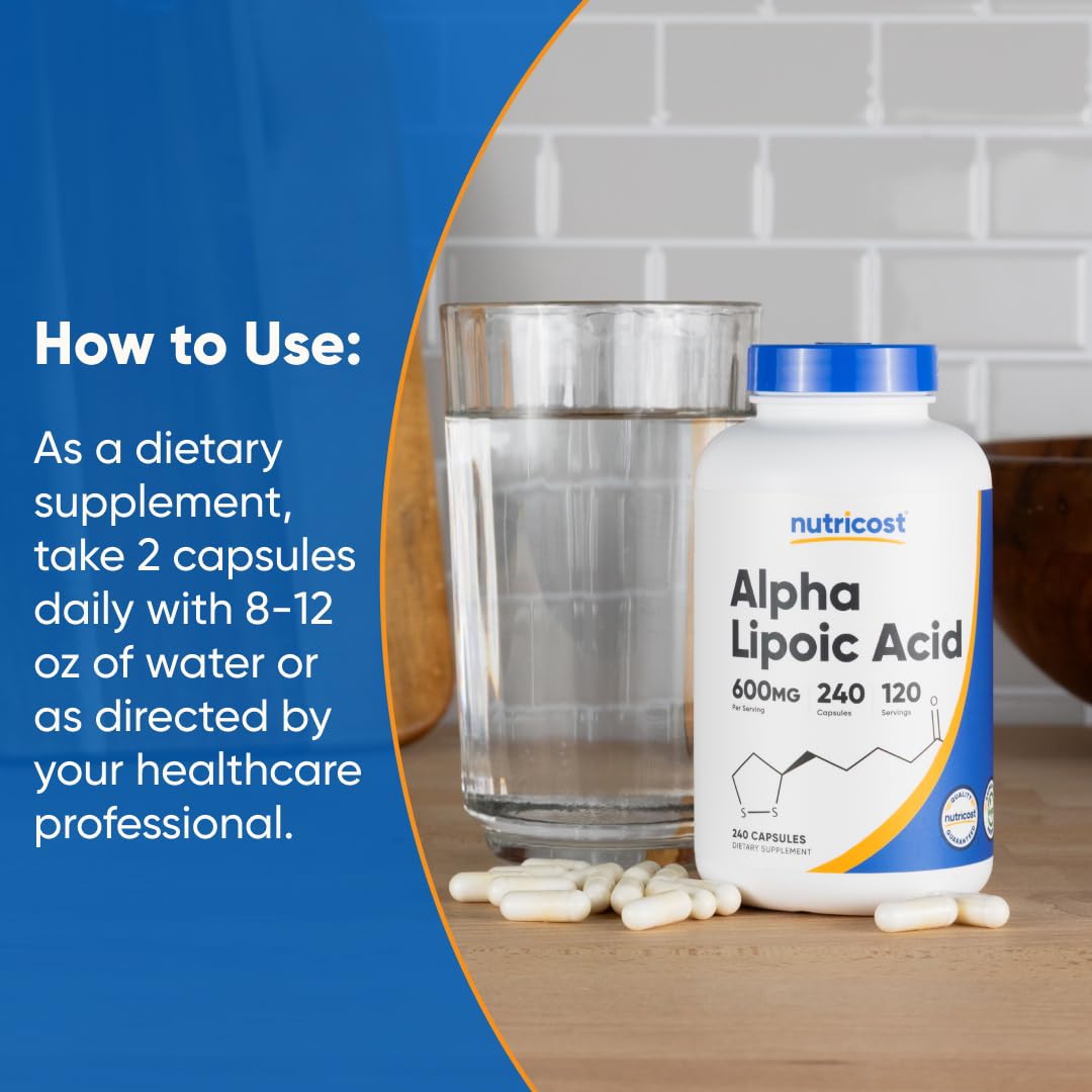 Envase Nutricost junto a folleto informativo demostrando transparencia del producto