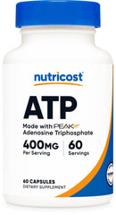Nutricost envase frontal 60 cápsulas mostrando marca y presentación, conveniente para uso diario
