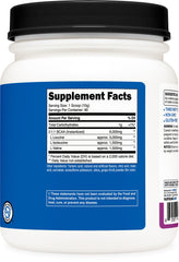 Vaso con bebida Nutricost BCAA uva listo para tomar, hidratación conveniente
