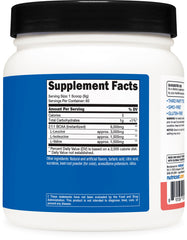 Nutricost etiqueta con información nutricional y garantía de calidad