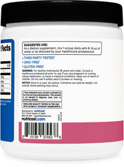 Nutricost etiqueta nutricional y lista de ingredientes verificada