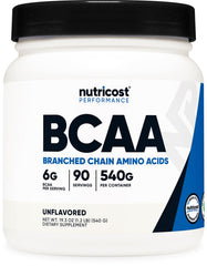 Nutricost envase frontal sin sabor para mezcla versátil