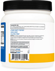 Preparación de Nutricost BCAA Powder para batido con sabor Naranja Mango.