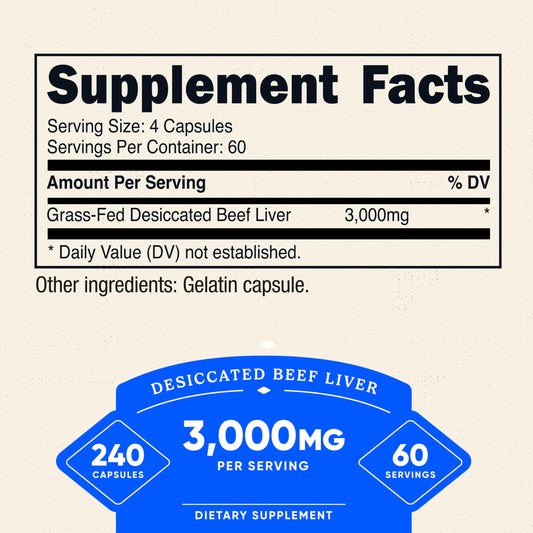 Etiqueta Nutricost en detalle destacando origen grass-fed y cumplimiento GMP