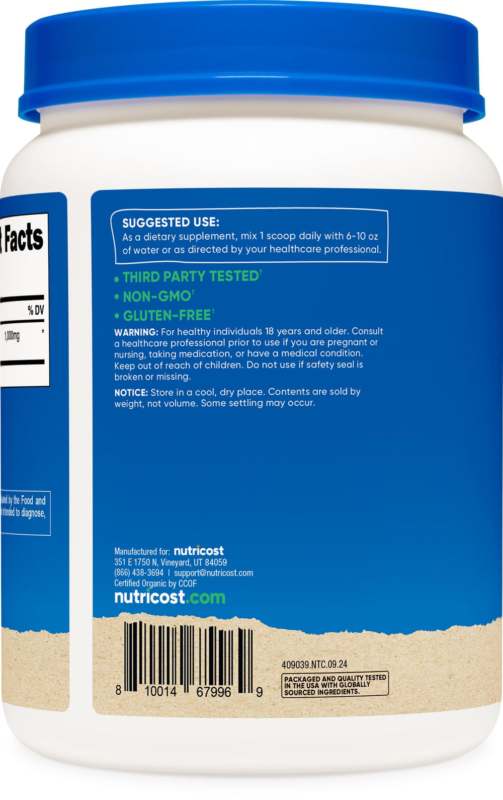 Nutricost canela espolvoreada en café realzando aroma y sabor