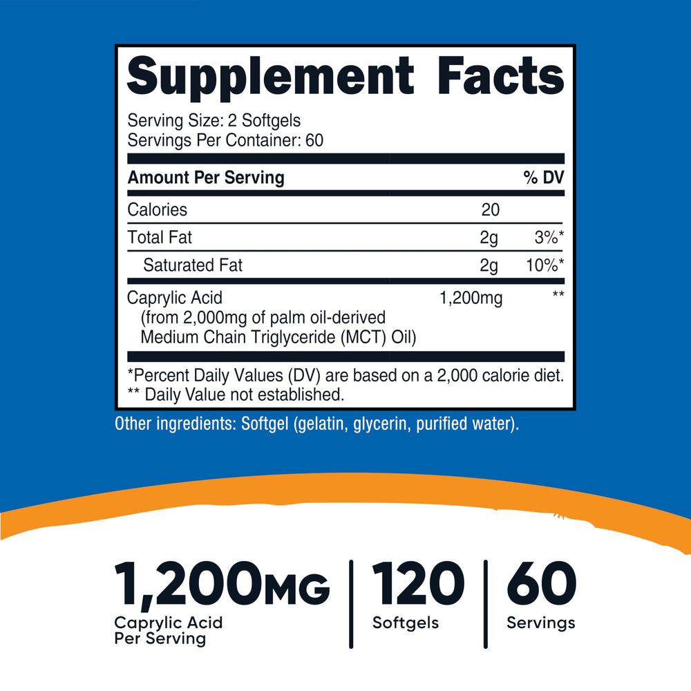 Nutricost primer plano de softgel mostrando textura lisa y fácil ingestión