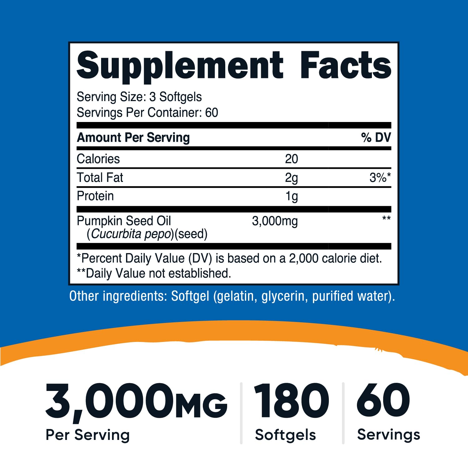 Nutricost primer plano de softgel brillante que ilustra la textura y fácil de tragar