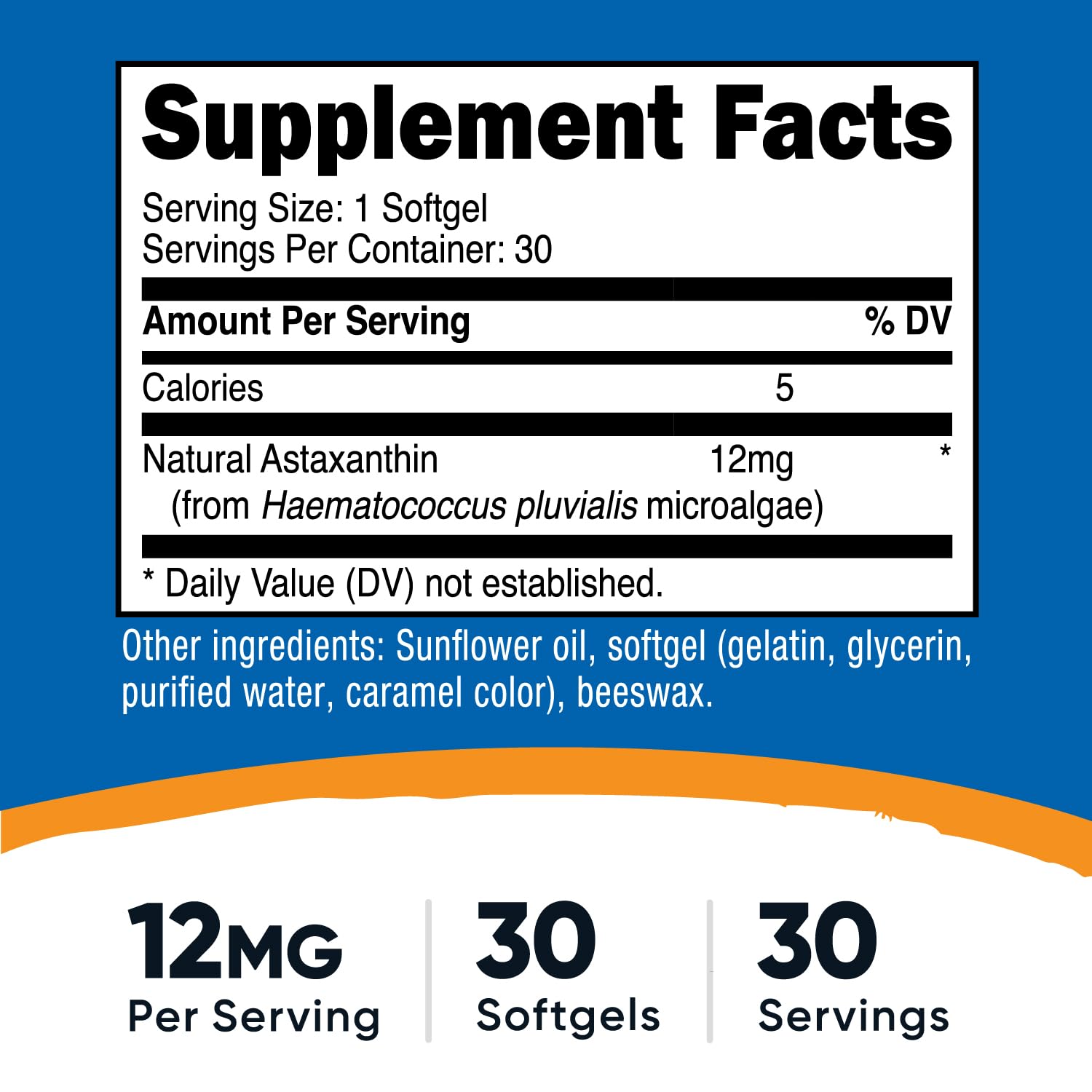 Nutricost primer plano de softgel mostrando textura y calidad