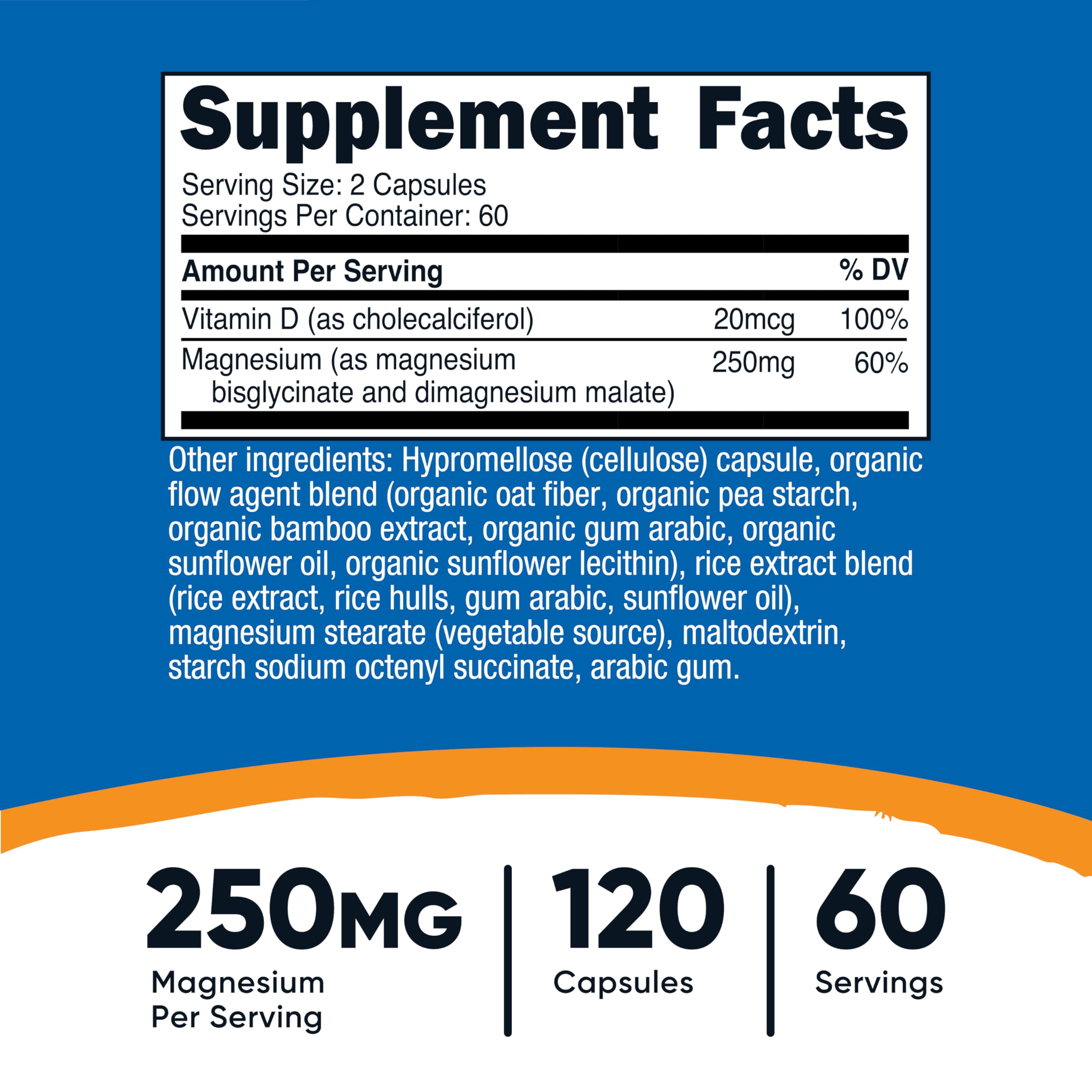 Nutricost detalle de cápsula para apreciar textura y calidad