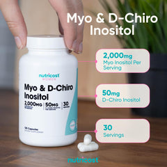 Nutricost cápsulas sobre mesa señalando uso diario sencillo