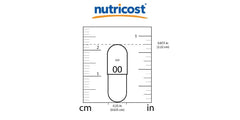 Nutricost cápsulas ordenadas sobre mesa, facilidad de uso diario