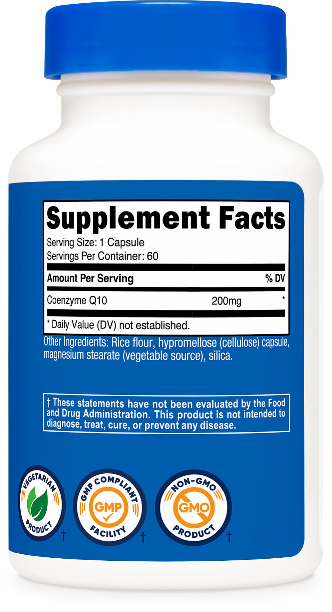 Nutricost cápsula junto a comida grasa saludable para mejor absorción