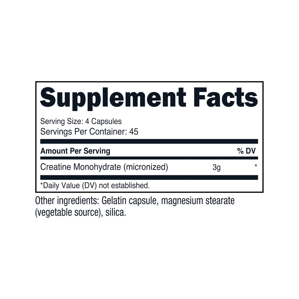 Nutricost cápsulas junto a regla para comparar tamaño y dosis