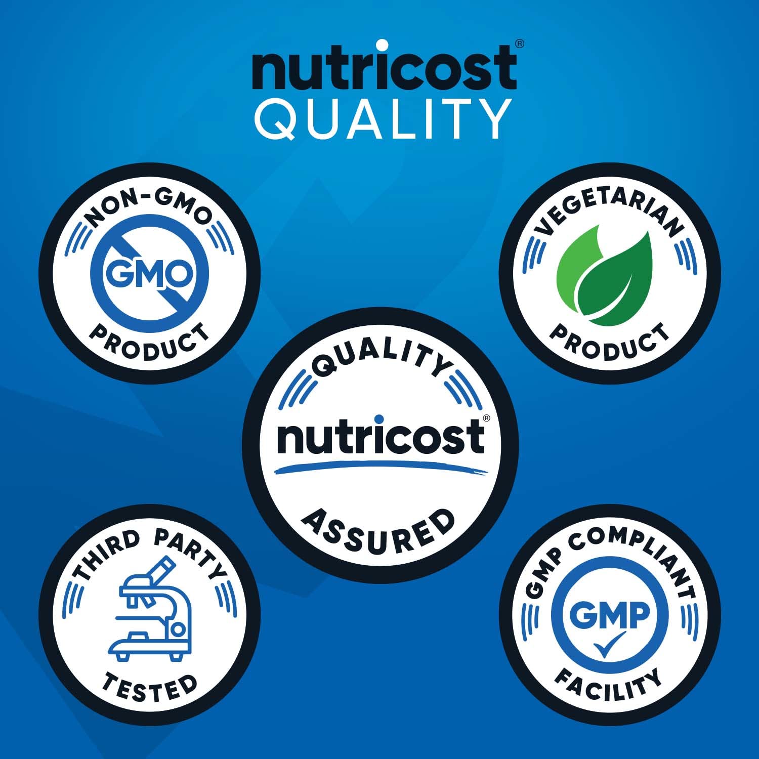 Comparación de tamaño Nutricost stickpack junto a una cuchara para dosificación clara