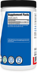 Nutricost creatina 500 g mostrando tamaño y cantidad por envase