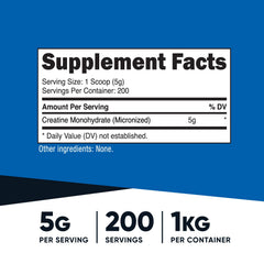 Nutricost polvo micronizado, textura fina visible para mejor disolución