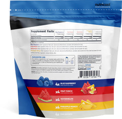 Escena de entrenamiento con Nutricost stickpack mostrando uso práctico preentreno