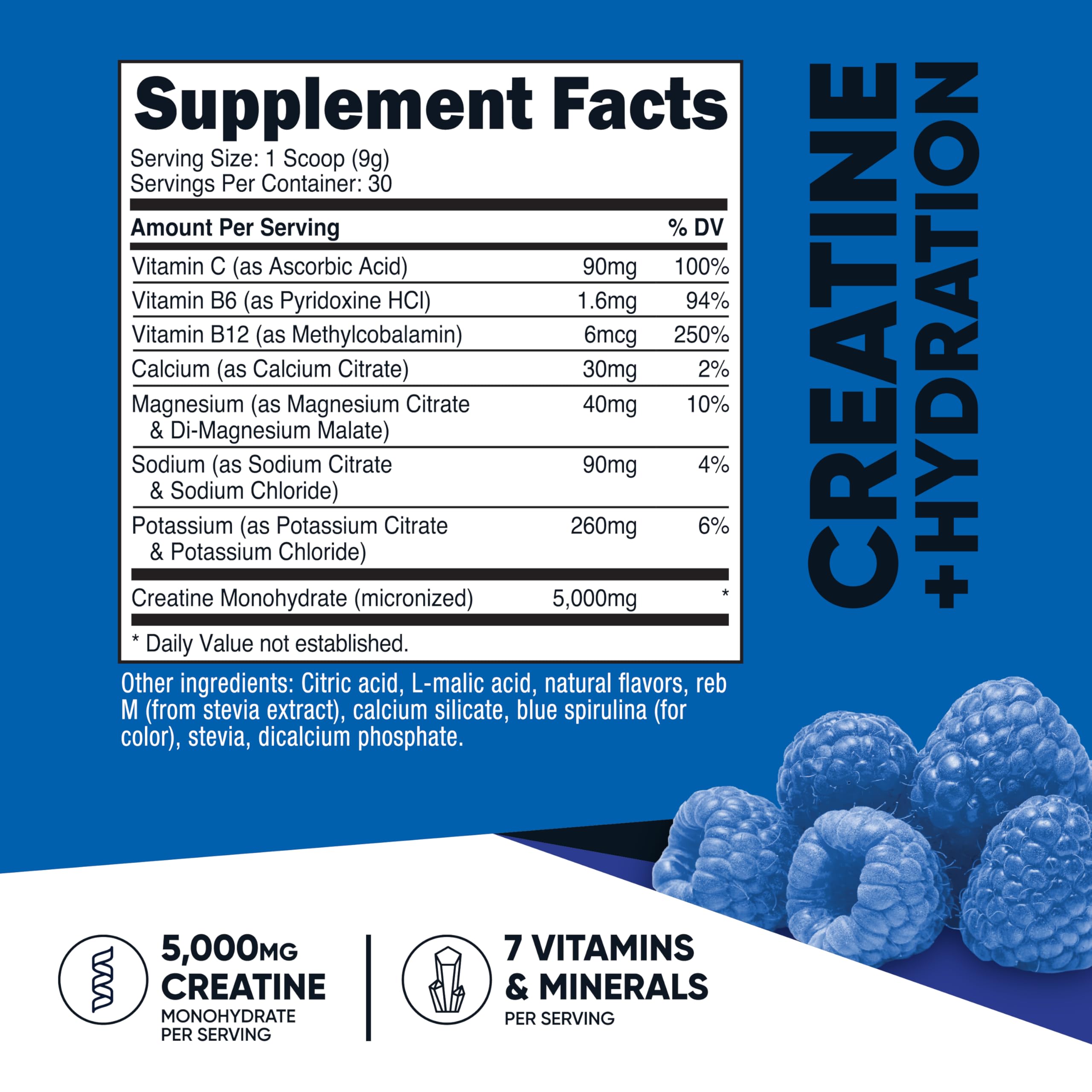 Nutricost creatine monohydrate textura del polvo fino para fácil disolución y mezcla rápida