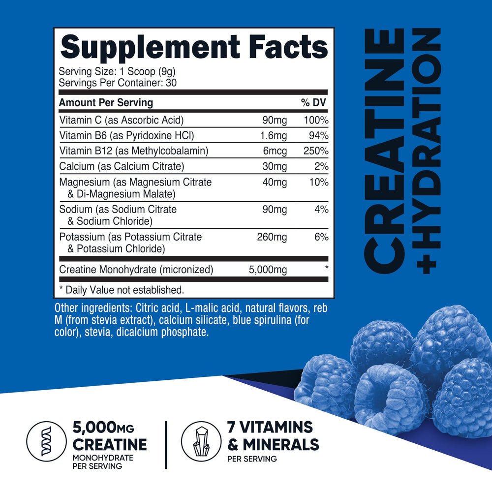 Nutricost creatine monohydrate textura del polvo fino para fácil disolución y mezcla rápida