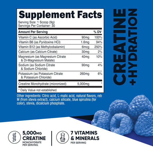 Nutricost creatine monohydrate textura del polvo fino para fácil disolución y mezcla rápida
