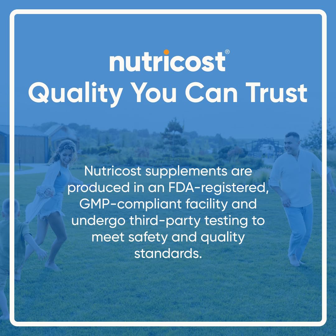 Nutricost etiqueta ingredientes en detalle, transparencia y claridad